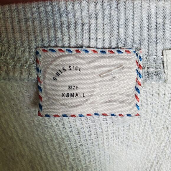 Anthropologie Gray Paint by Numbers Sweatshirt XS - Picture 7 of 7